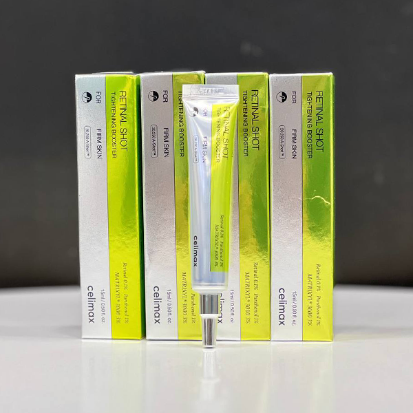 کرم لیفت کننده قوی و ضد چروک Celimax رتینول شات سلیمکس