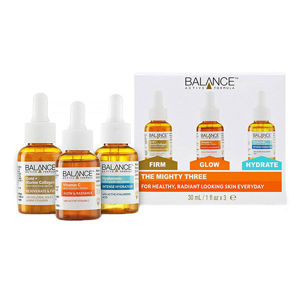 پک 3 عددی سرم پوستی بالانس مدل Balance active formula the mighty 3 serum set - Image 6