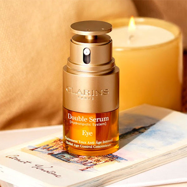 سرم دور چشم دابل سرم کلارنس Clarins Double Serum Eye - Image 3