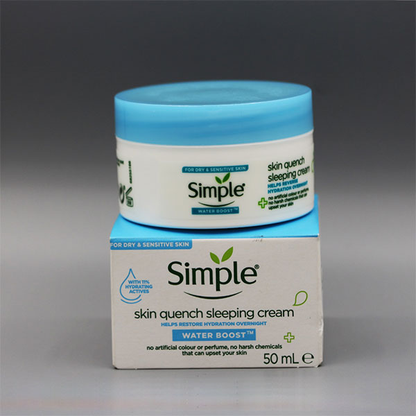 کرم مرطوب کننده سیمپل مدل Skin quench حجم 50 میلی لیتر عنوان گارانتی - Image 5