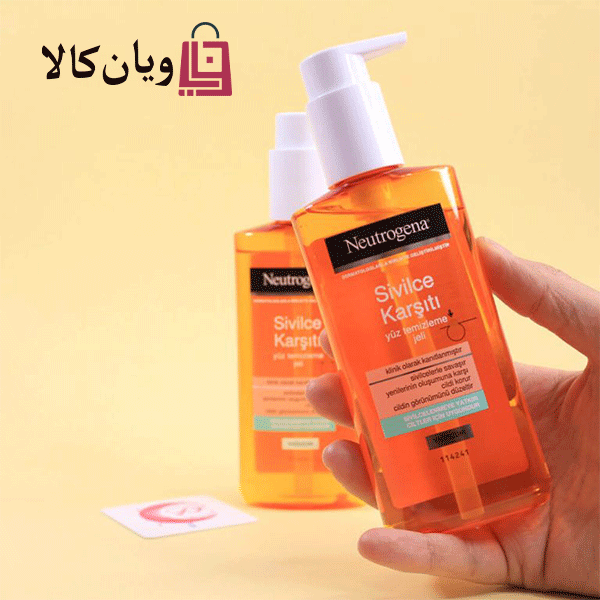 ژل شستشوی صورت ضد جوش و آکنه نوتروژینا - Image 3