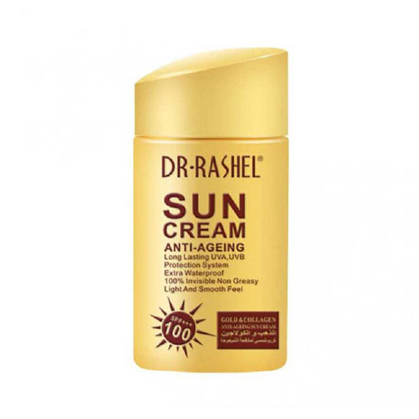 ضد آفتاب بدون رنگ دکتر راشل SPF100 حجم 80 میل