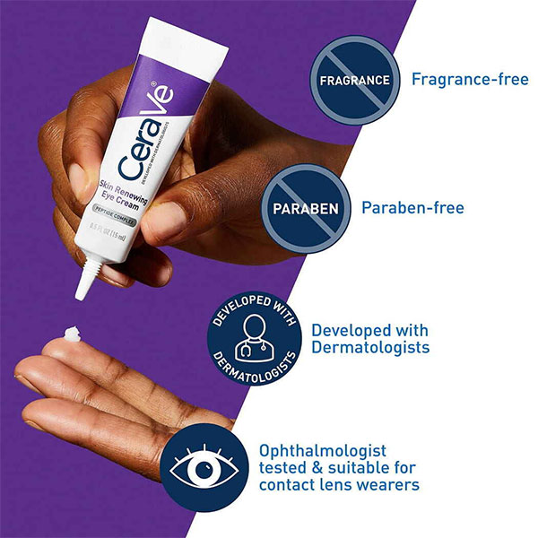 کرم دور چشم ضد چروک و تیرگی سراوی Cerave - Image 3