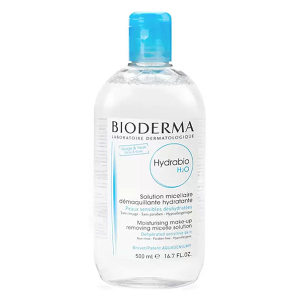 میسلار واتر آبرسان بایودرما مدل Hydrabio H2O حجم ۵۰۰ میل