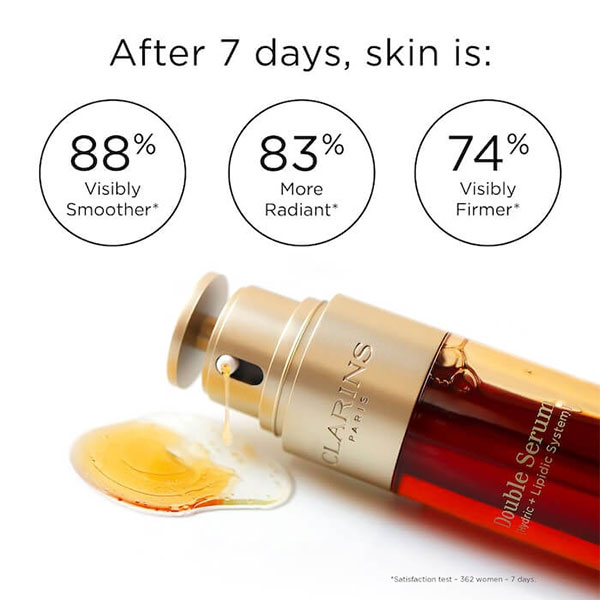 دابل سرم ضد چروک کلارنس Clarins حجم 50 میل - Image 6
