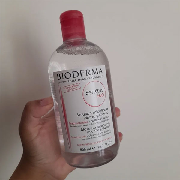 میسلار واتر بایودرما Sensibio H2O مناسب پوست حساس 500 میل - Image 4