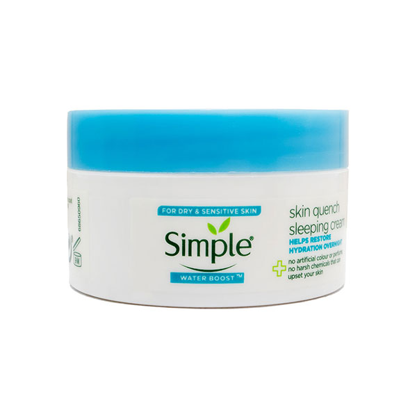 کرم مرطوب کننده سیمپل مدل Skin quench حجم 50 میلی لیتر عنوان گارانتی