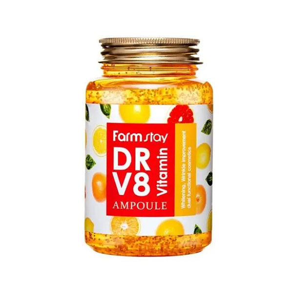 آمپول روشن کننده ویتامین DR-V8 فارم استی 250 میل