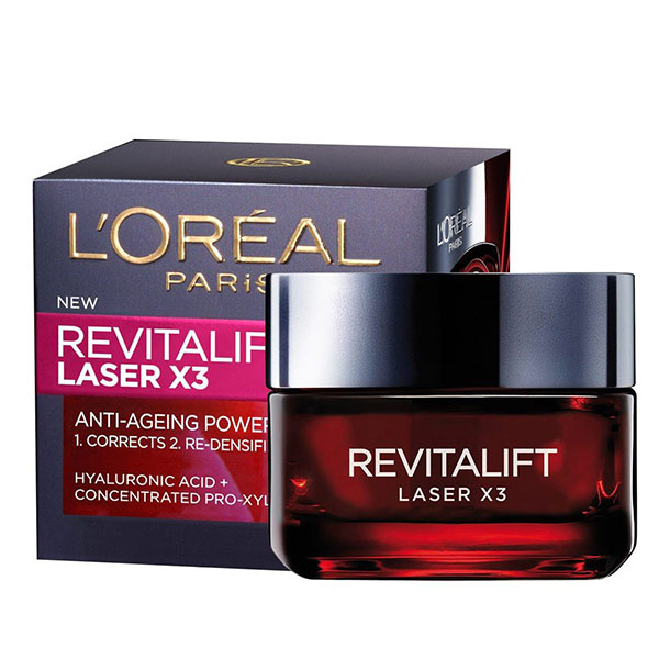 کرم ضد لک و چروک لیفت لیزر لورال Loreal Revitalift Laser X3 حجم 50 میل - Image 3