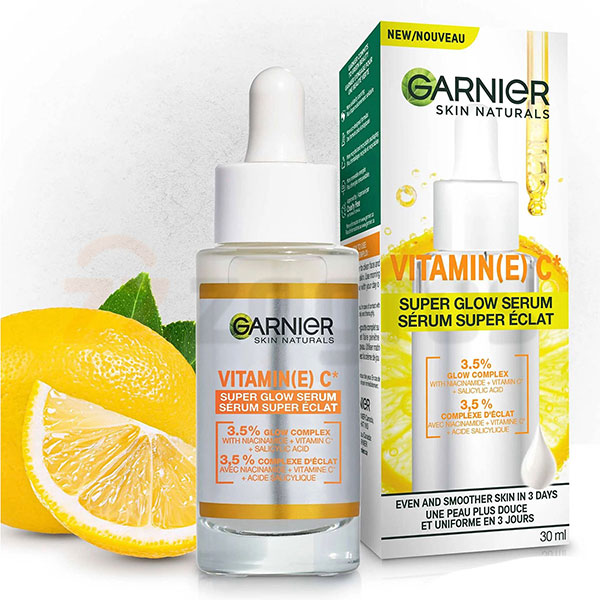 سرم ویتامین سی گارنیر روشن کننده و ضدلک GARNIER حجم 30 میل - Image 2