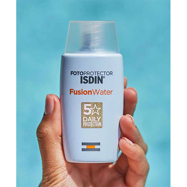 ضد آفتاب فیوژن واتر spf50 ایزدین بی رنگ 50 میل - Image 2