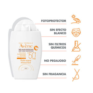 ضد آفتاب بیرنگ فلویید اون Avene SPF 50 حجم 40 میل